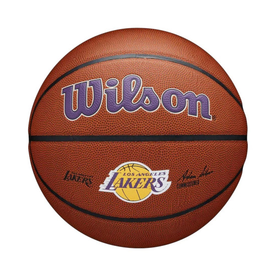 Wilson Μπάλα μπάσκετ NBA Team Alliance Los Angeles Lakers Indoor/Outdoor